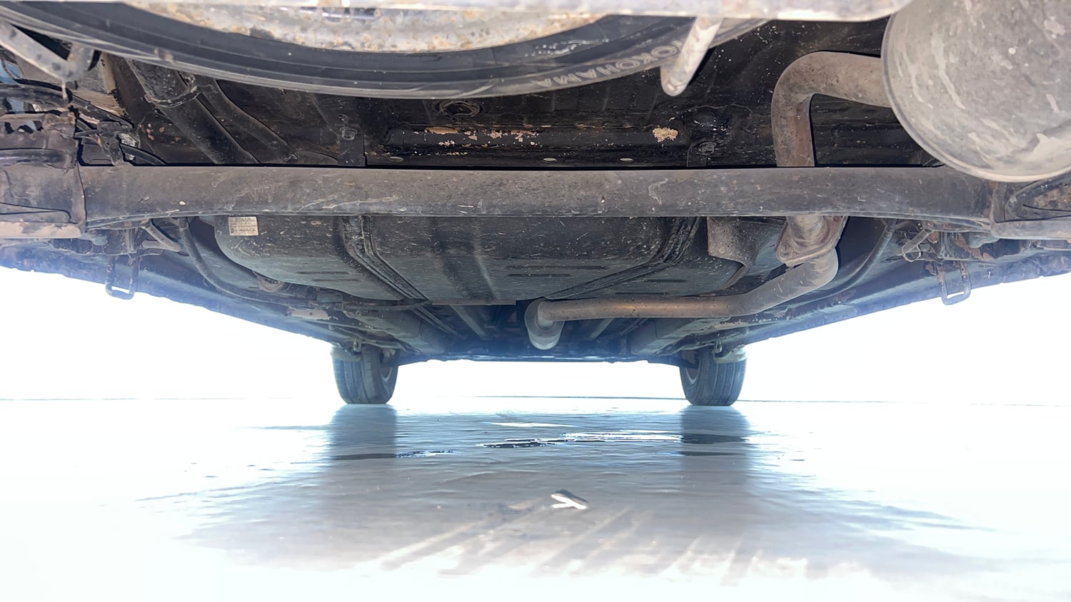Used 2018 Maruti Suzuki Ertiga ZXI+ Petrol Manual extra REAR UNDERBODY VIEW (TAKEN FROM REAR)