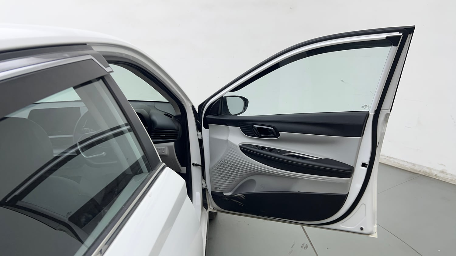 Used 2024 Hyundai New i20 Asta (O) 1.2 IVT Petrol Automatic interior RIGHT FRONT DOOR OPEN VIEW