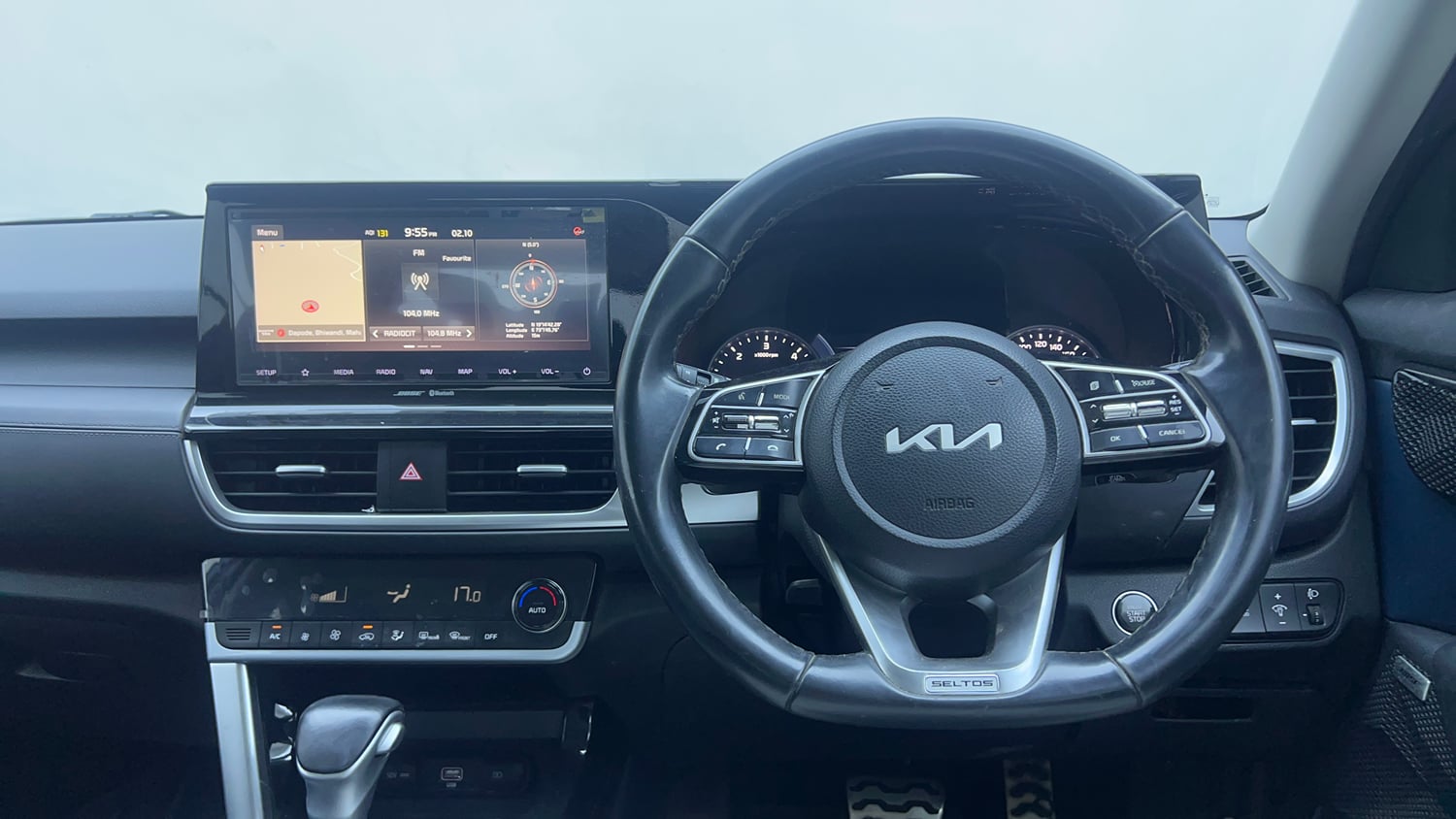 Used 2022 Kia Seltos X Line 1.5 Diesel AT Diesel Automatic interior STEERING VIEW