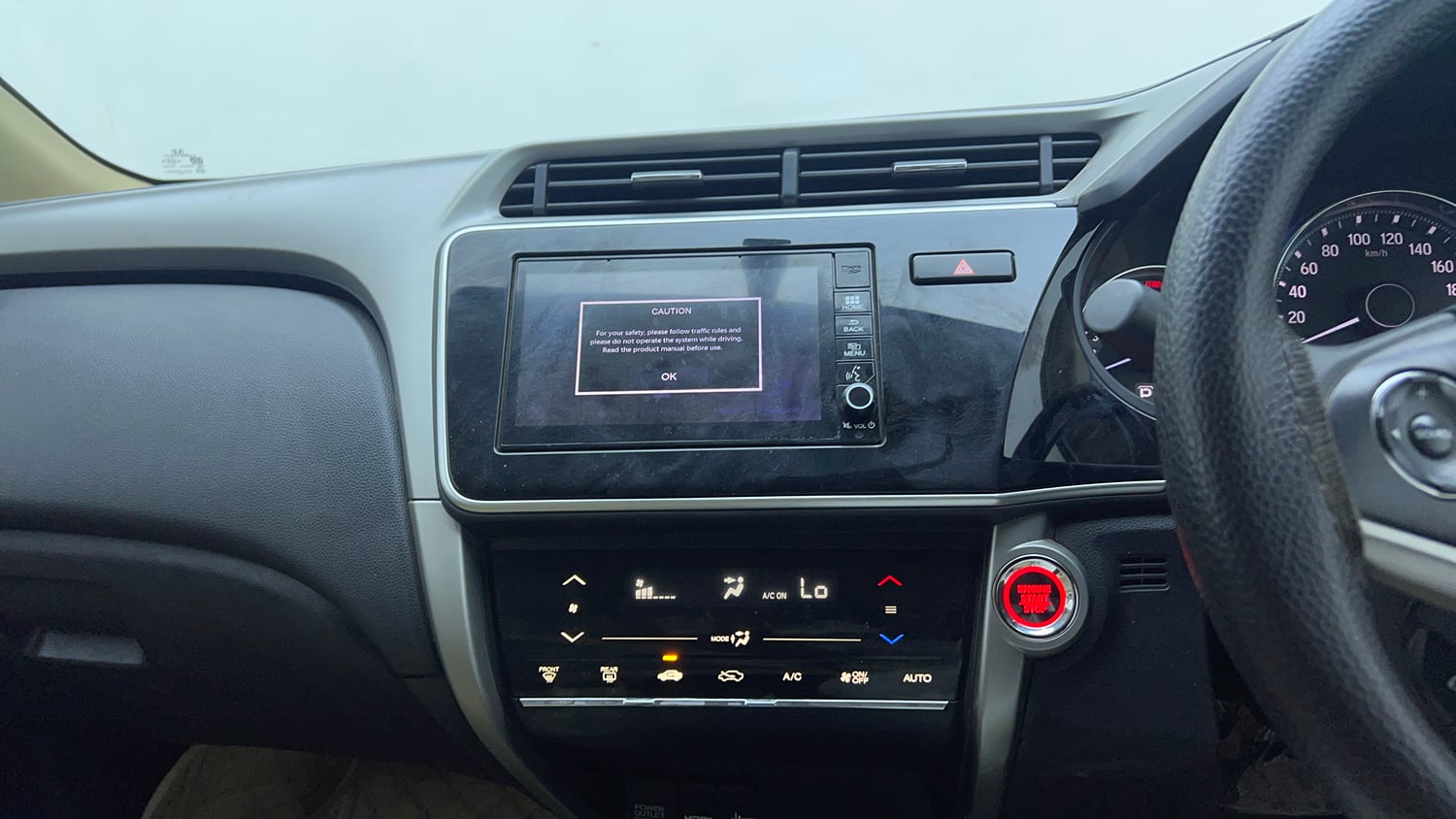 Used 2019 Honda City V CVT Petrol Petrol Automatic top_features Integrated (in-dash) music system