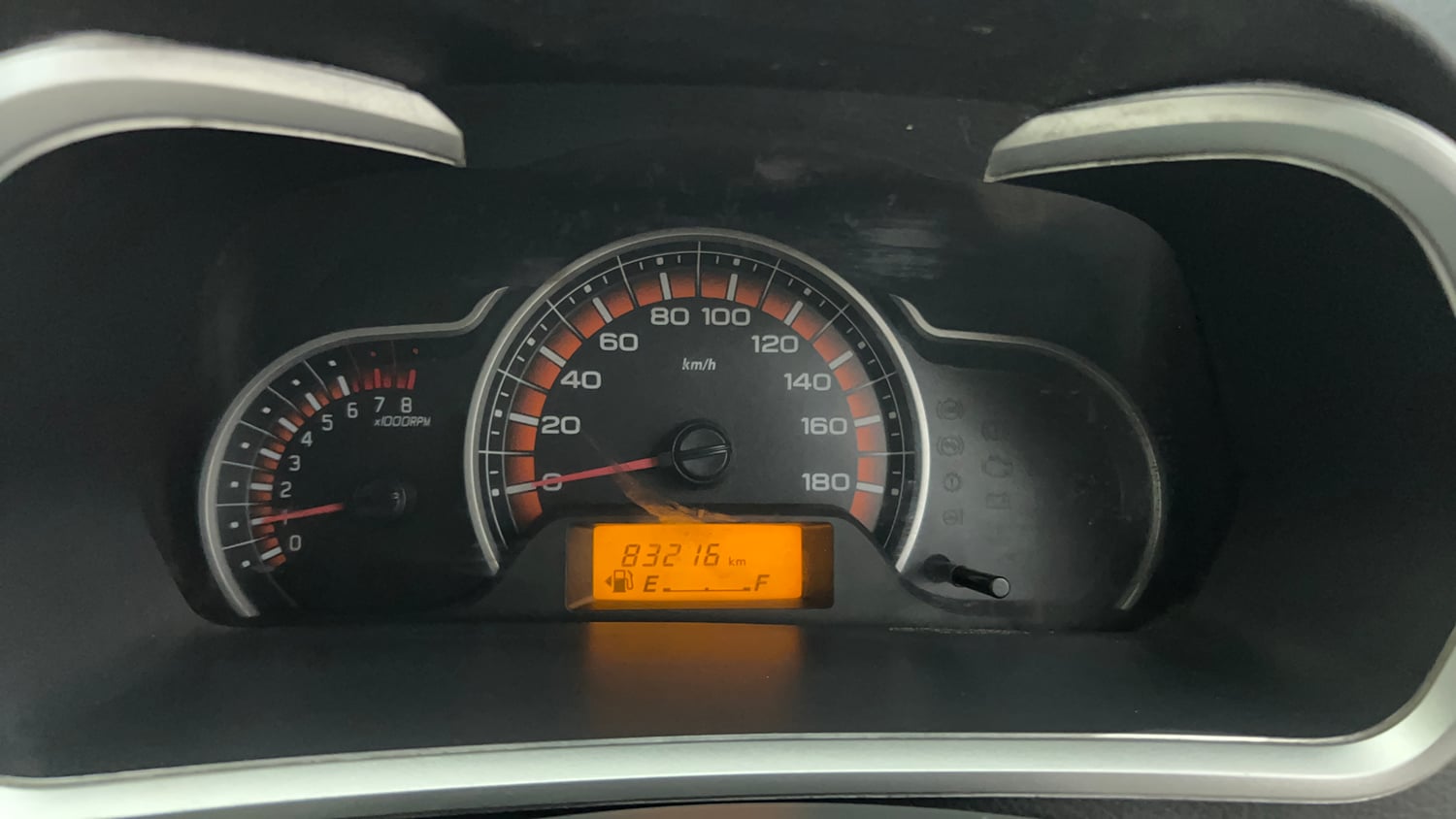 Used 2015 Maruti Suzuki Alto K10 VXi Petrol Manual interior CLUSTERMETER VIEW