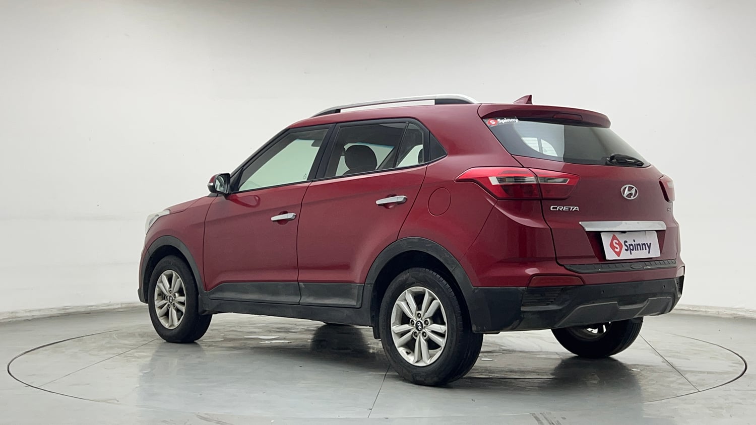 Used 2017 Hyundai Creta 1.6 SX Plus Petrol Petrol Manual exterior LEFT REAR CORNER VIEW