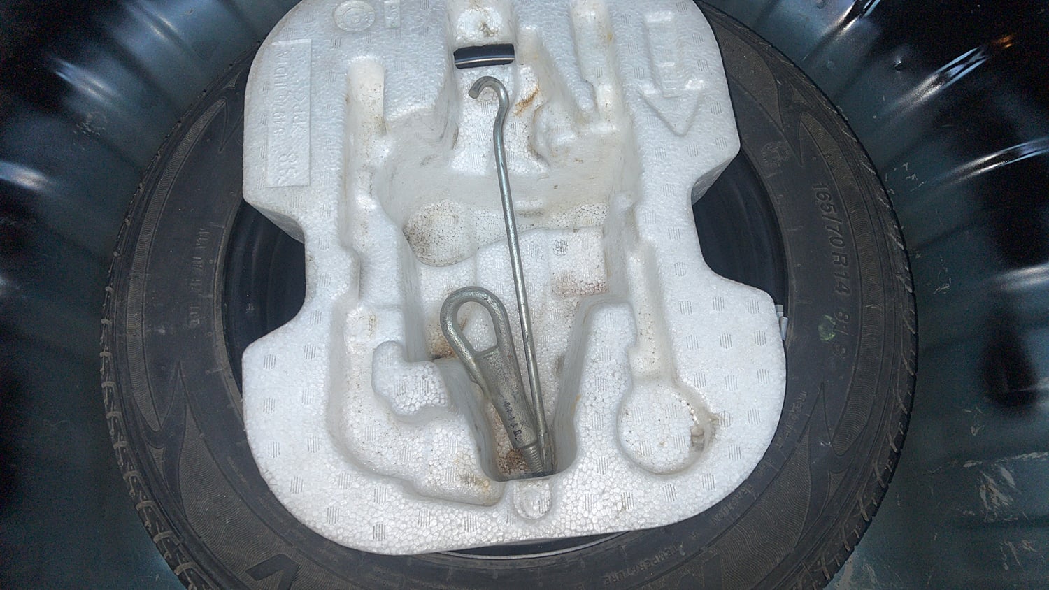 Used 2018 Nissan Micra XV CVT Petrol Automatic tyres SPARE TYRE VIEW