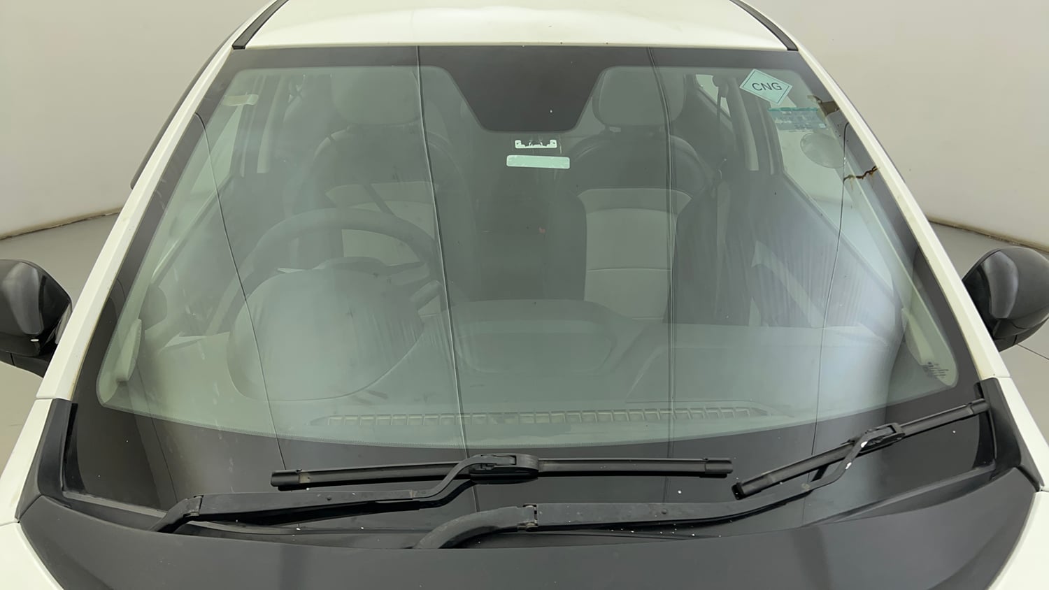 Used 2023 Tata Tigor XZ Plus CNG Cng Manual exterior FRONT WINDSHIELD VIEW