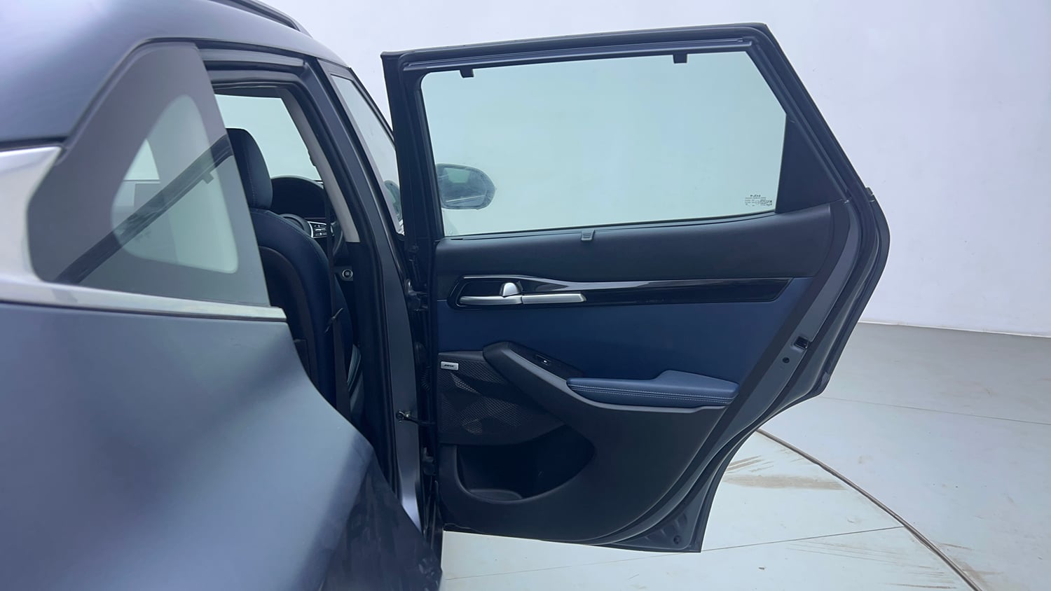 Used 2022 Kia Seltos X Line 1.5 Diesel AT Diesel Automatic interior RIGHT REAR DOOR OPEN VIEW