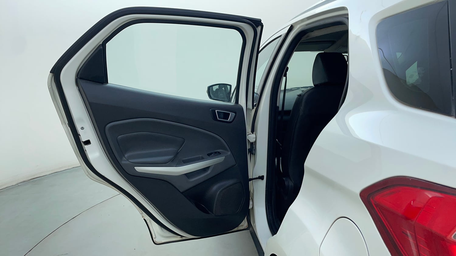 Used 2016 Ford EcoSport Titanium 1.5L TDCi Diesel Manual interior LEFT REAR DOOR OPEN VIEW