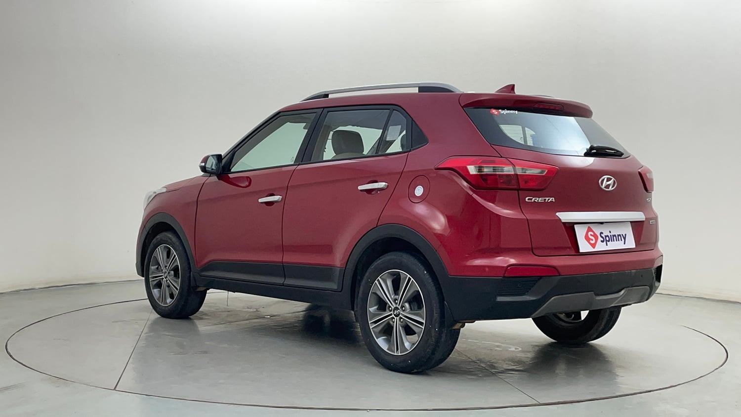 Used 2017 Hyundai Creta 1.6 SX Plus AT Petrol Petrol Automatic exterior LEFT REAR CORNER VIEW