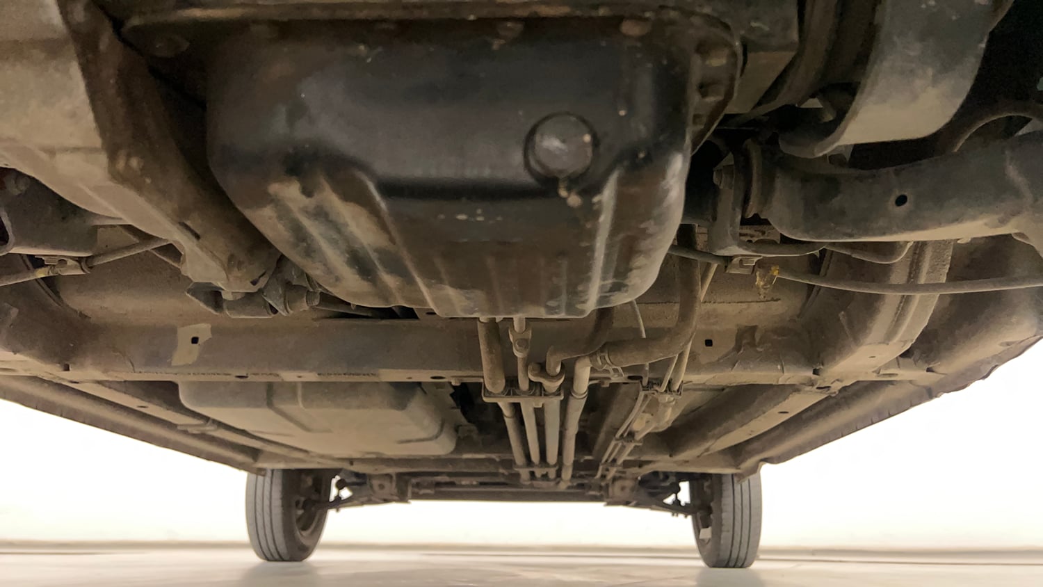 Used 2015 Tata Nano Twist XT Petrol Manual extra REAR UNDERBODY VIEW (TAKEN FROM REAR)