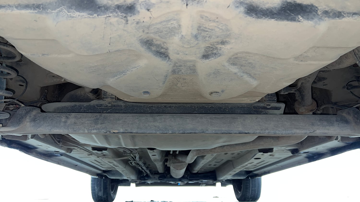 Used 2023 Tata Punch Pure MT Petrol Manual extra REAR UNDERBODY VIEW (TAKEN FROM REAR)