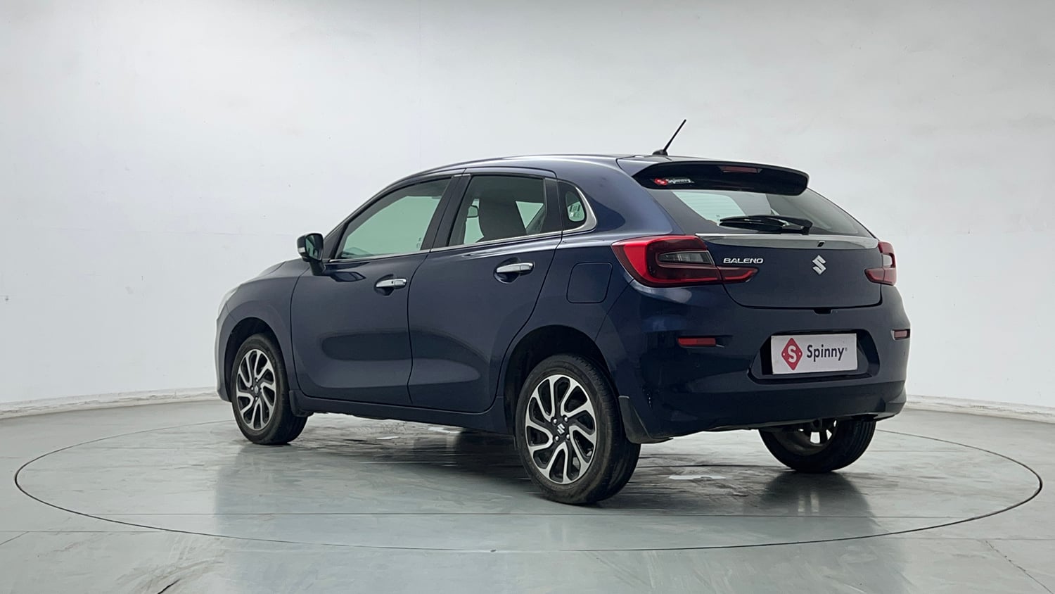 Used 2023 Maruti Suzuki Baleno Alpha AGS Petrol Automatic exterior LEFT REAR CORNER VIEW