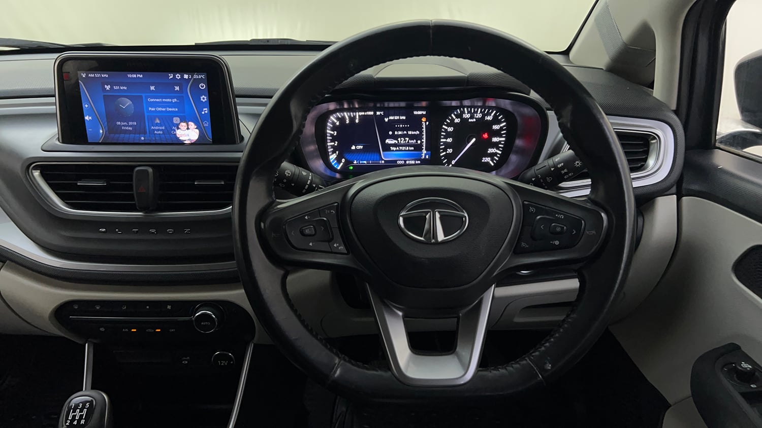 Used 2022 Tata Altroz XZ Plus Diesel Diesel Manual interior STEERING VIEW