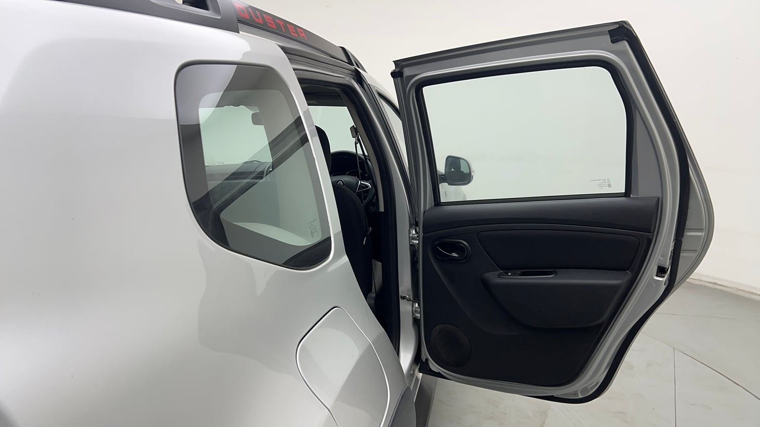 Used 2021 Renault Duster RXS 1.3 Turbo Petrol MT Petrol Manual interior RIGHT REAR DOOR OPEN VIEW
