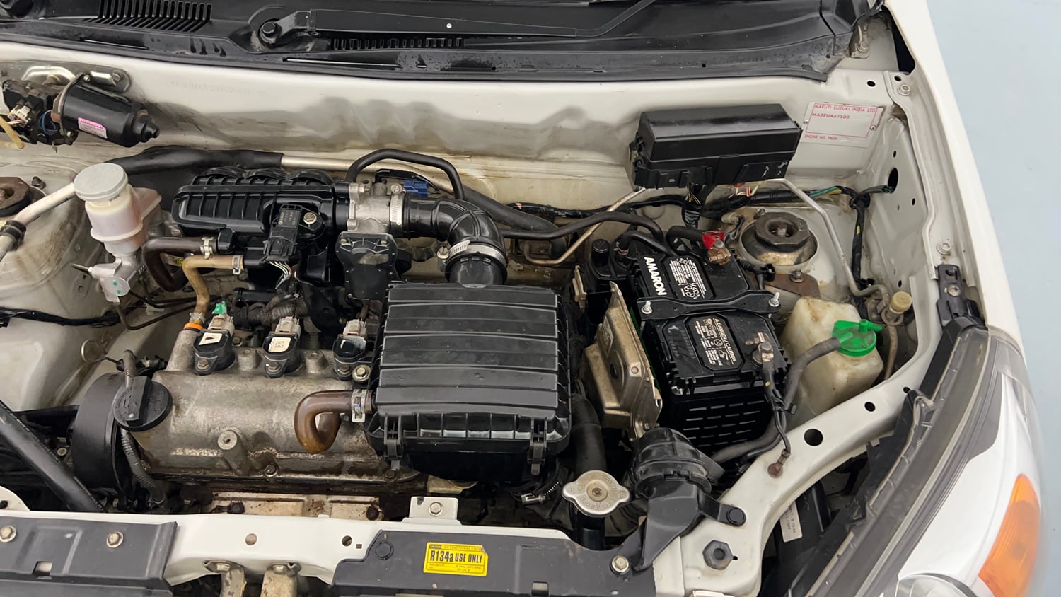 Used 2018 Maruti Suzuki Alto 800 VXi Petrol Manual engine ENGINE LEFT SIDE VIEW