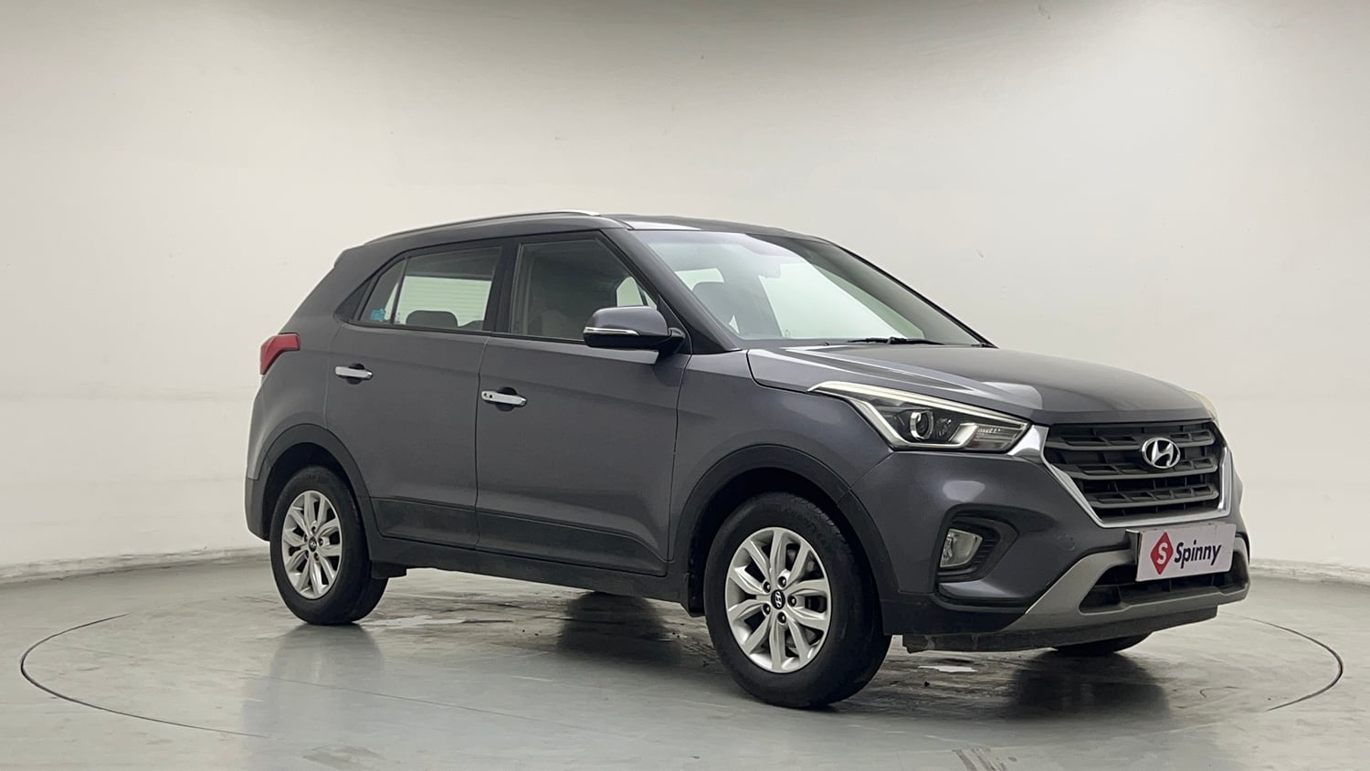 Used 2018 Hyundai Creta SX 1.6 Petrol Petrol Manual exterior RIGHT FRONT CORNER VIEW