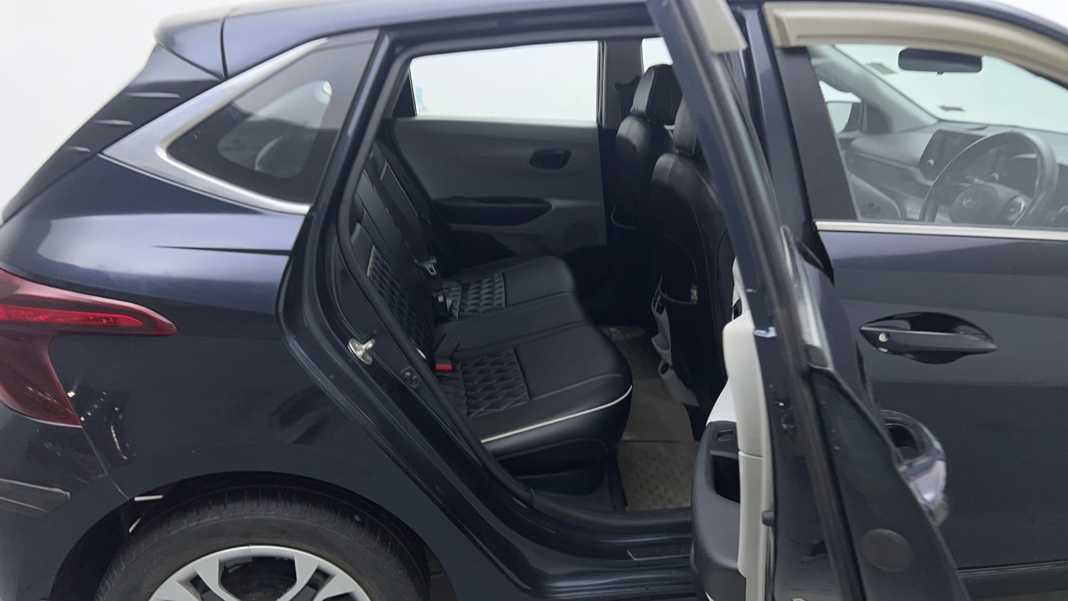 Used 2023 Hyundai New i20 Sportz 1.2 MT Petrol Manual interior RIGHT SIDE REAR DOOR CABIN VIEW