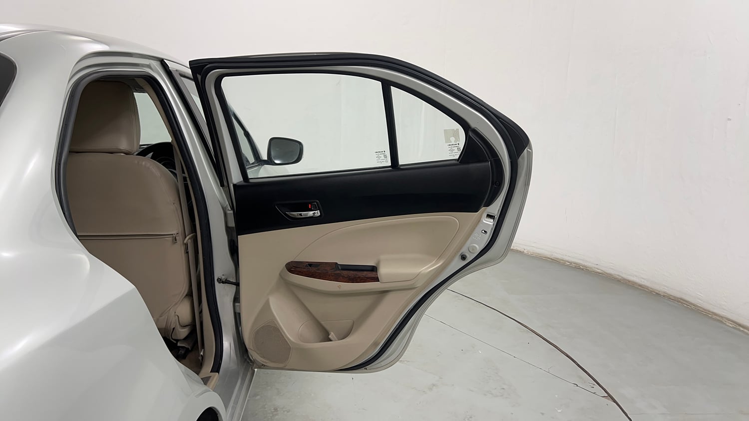 Used 2019 Maruti Suzuki Dzire VXi AMT Petrol Automatic interior RIGHT REAR DOOR OPEN VIEW
