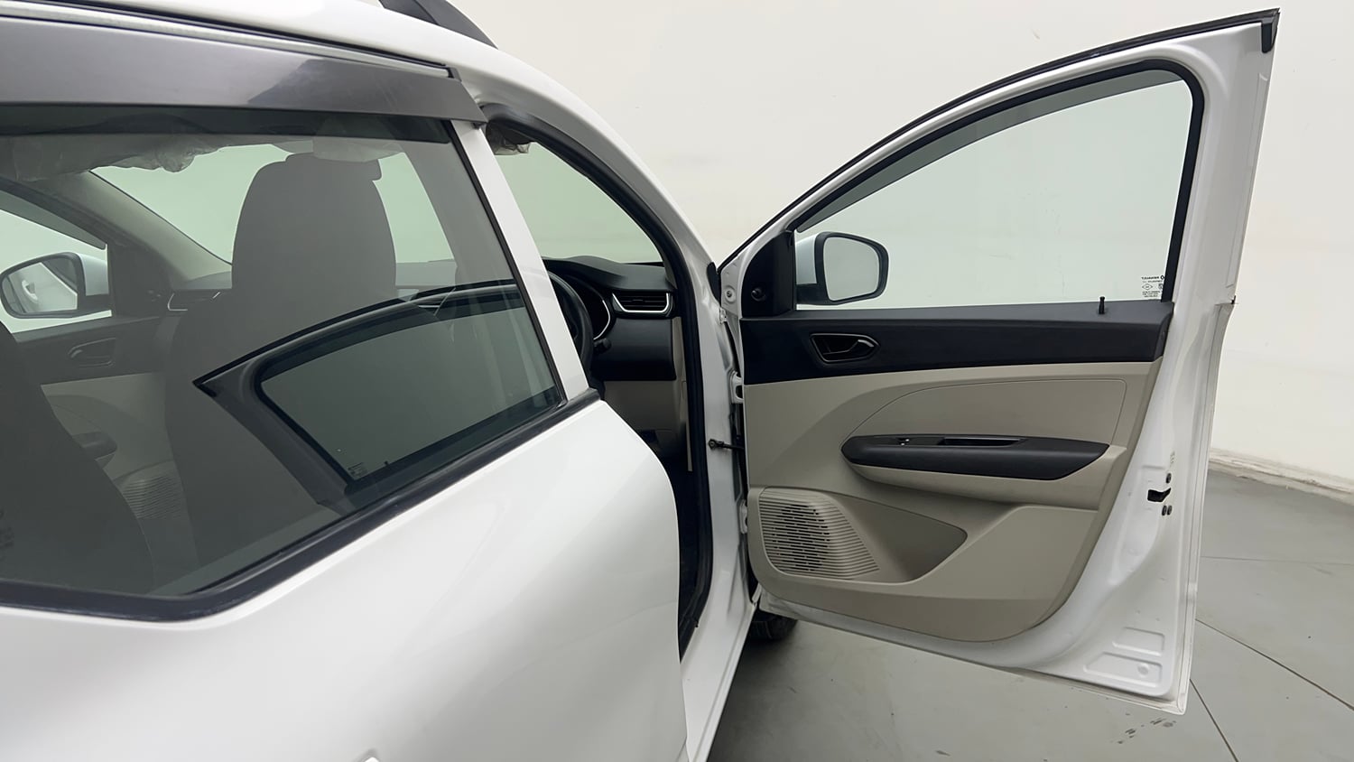 Used 2020 Renault Triber RXL Petrol Manual interior RIGHT FRONT DOOR OPEN VIEW