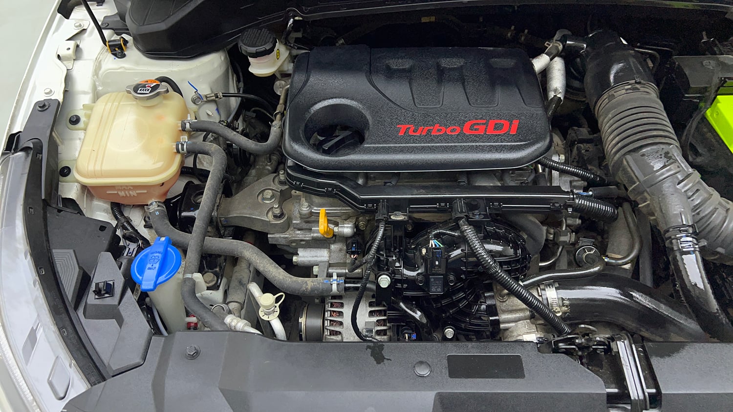 Used 2022 Hyundai i20 N Line N8 1.0 Turbo DCT Petrol Automatic engine ENGINE RIGHT SIDE VIEW