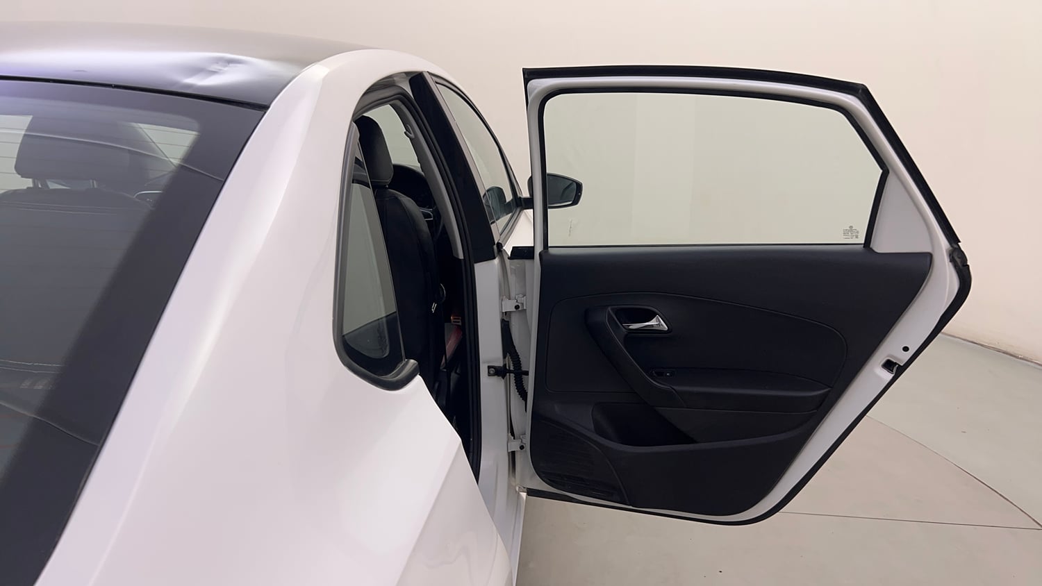 Used 2018 Skoda Rapid Style 1.6 MPI AT Petrol Automatic interior RIGHT REAR DOOR OPEN VIEW