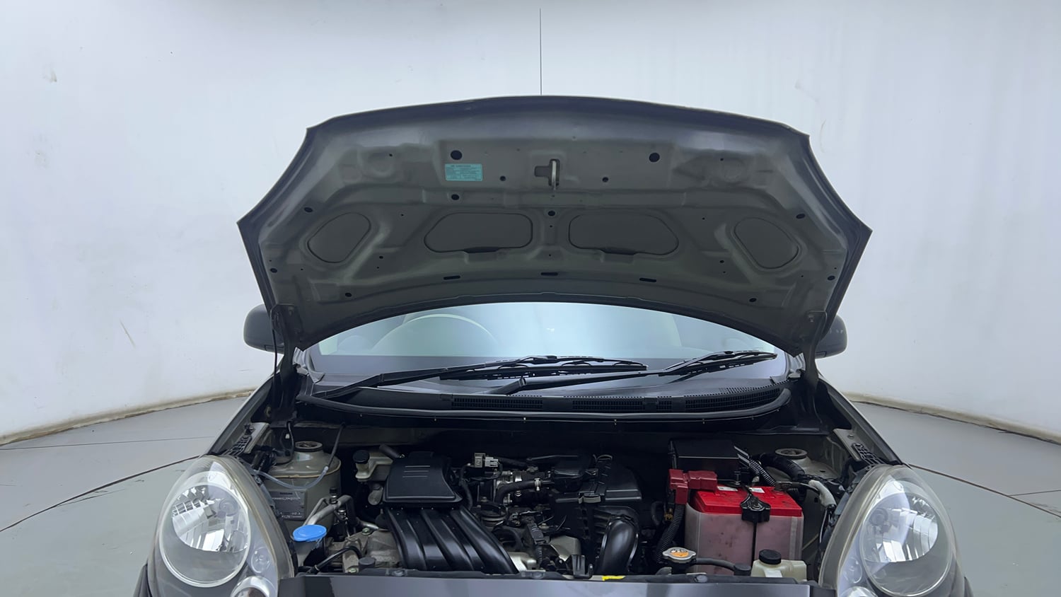 Used 2014 Nissan Micra Active XL Petrol Manual engine ENGINE & BONNET OPEN FRONT VIEW