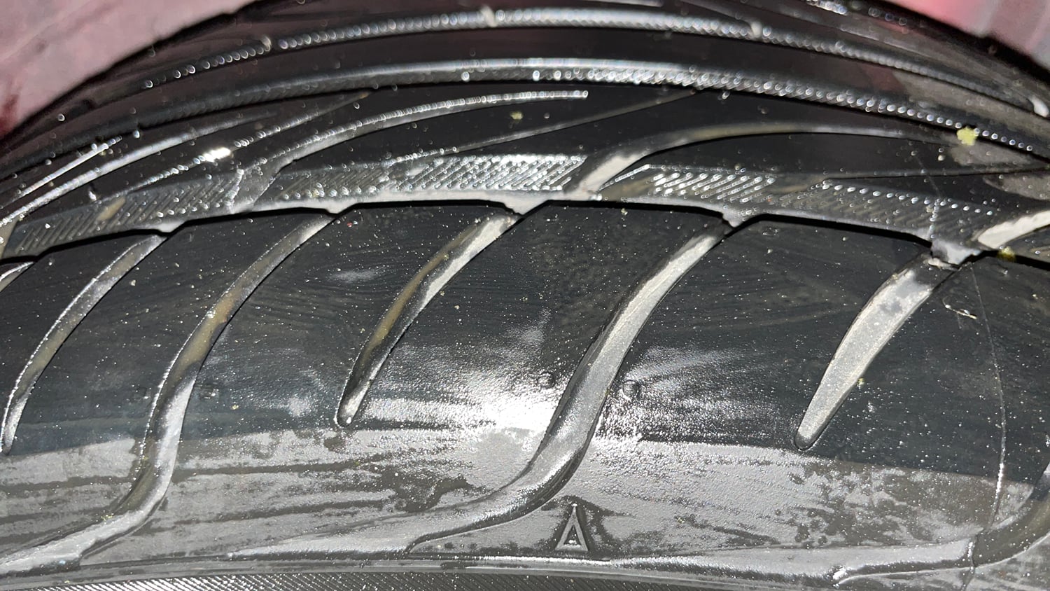 Used 2019 Ford Figo Aspire Titanium 1.2 Ti-VCT Petrol Manual tyres LEFT REAR TYRE TREAD VIEW