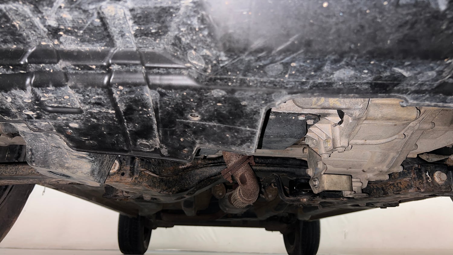 Used 2023 Tata Nexon XM Diesel Diesel Manual extra FRONT LEFT UNDERBODY VIEW