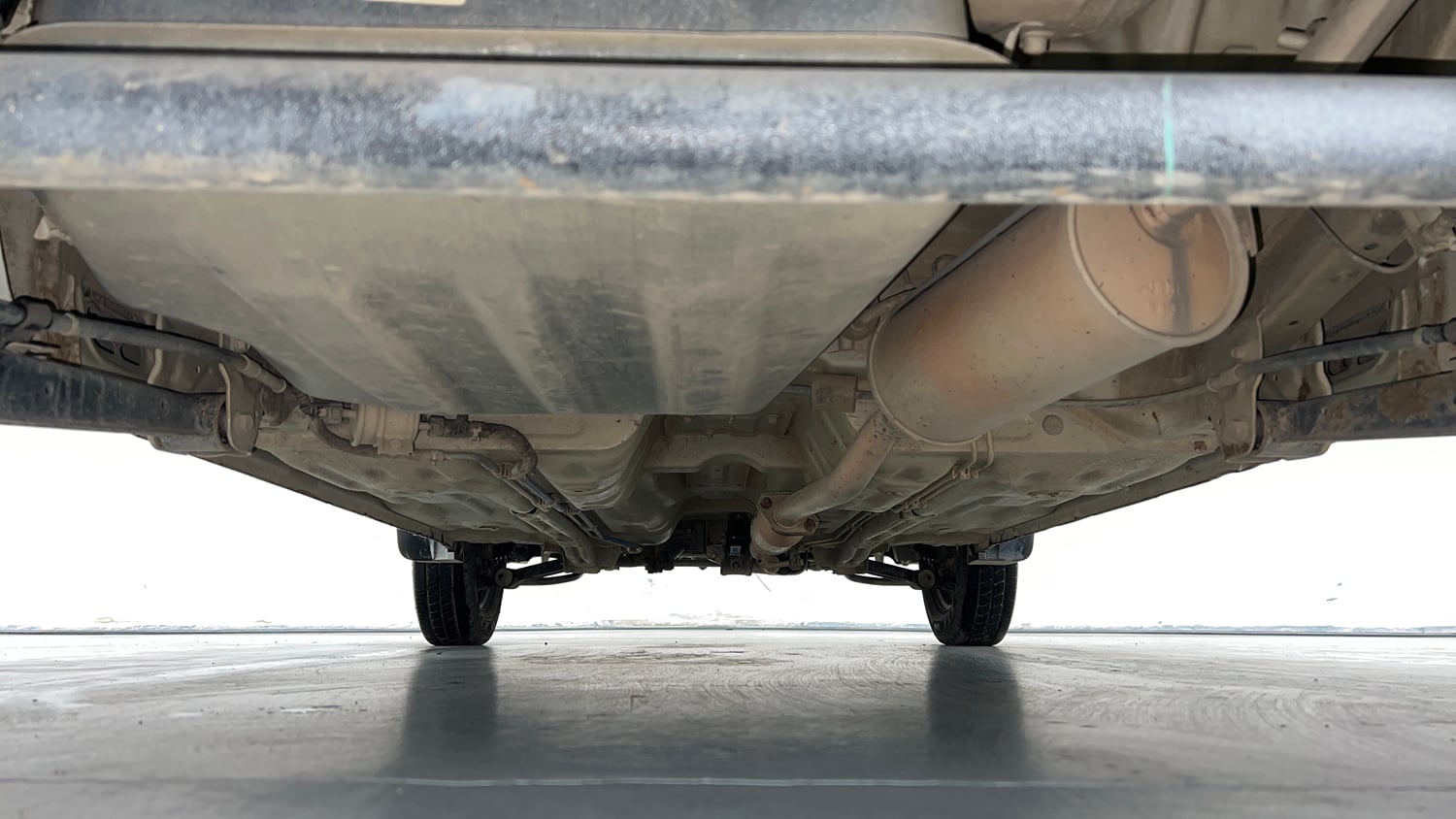 Used 2018 Maruti Suzuki Alto 800 VXi Petrol Manual extra REAR UNDERBODY VIEW (TAKEN FROM REAR)