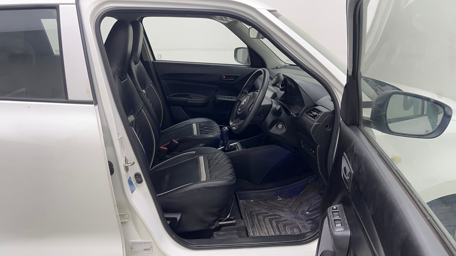 Used 2019 Maruti Suzuki Swift LXi Petrol Manual interior RIGHT SIDE FRONT DOOR CABIN VIEW