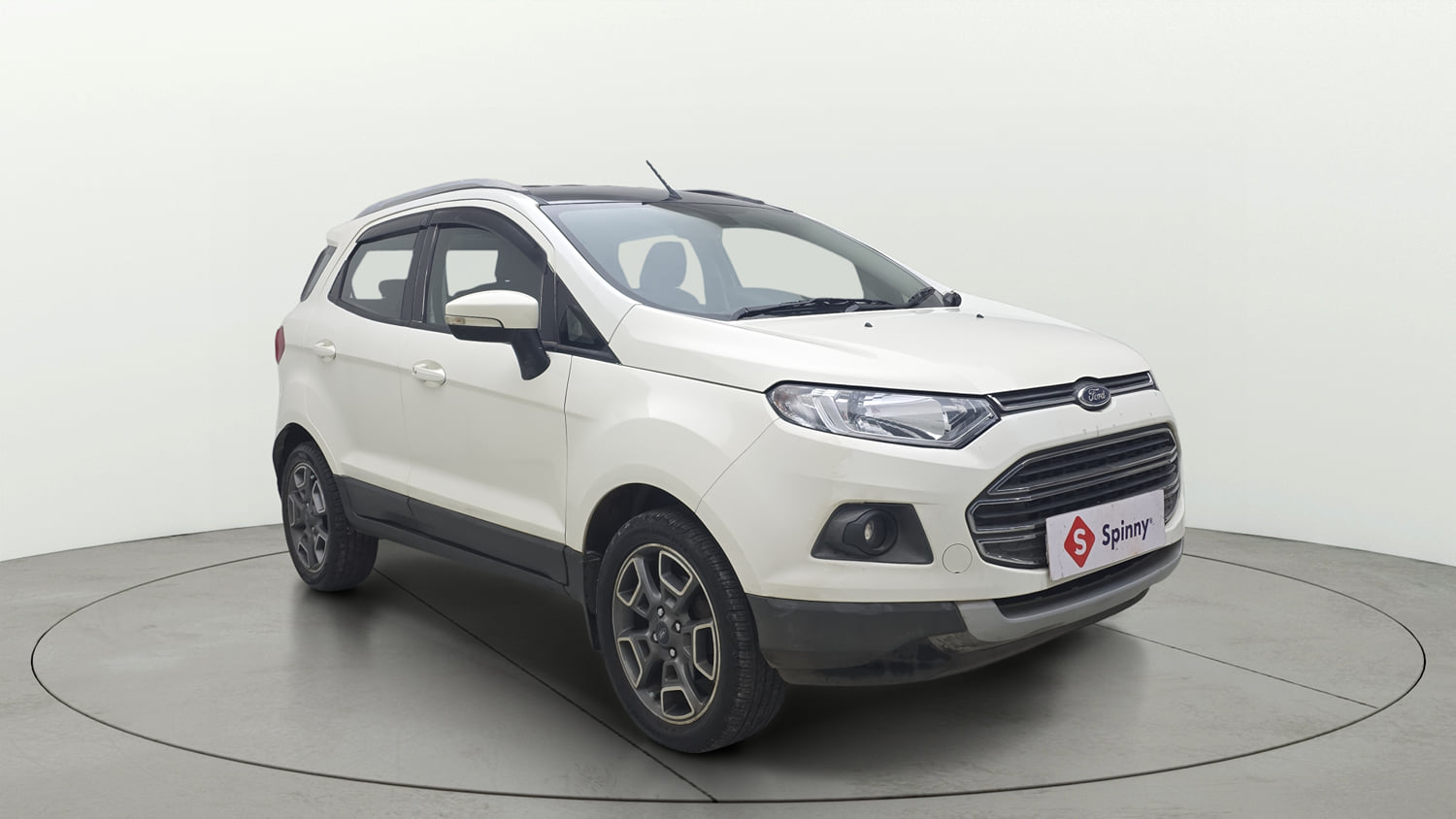 Used 2017 Ford EcoSport Titanium 1.5L TDCi Diesel Manual exterior RIGHT FRONT CORNER VIEW