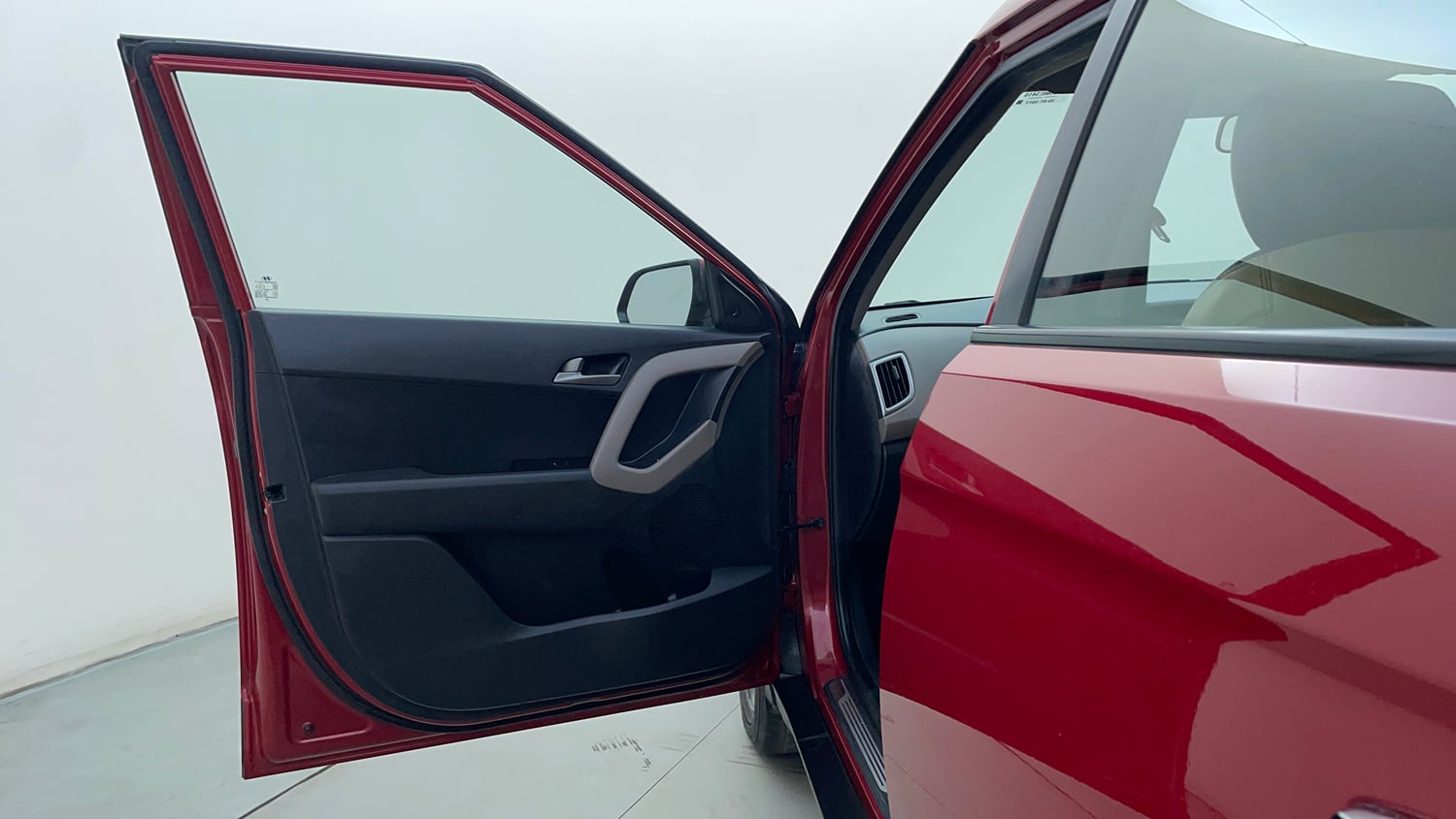 Used 2017 Hyundai Creta 1.6 SX Plus AT Petrol Petrol Automatic interior LEFT FRONT DOOR OPEN VIEW