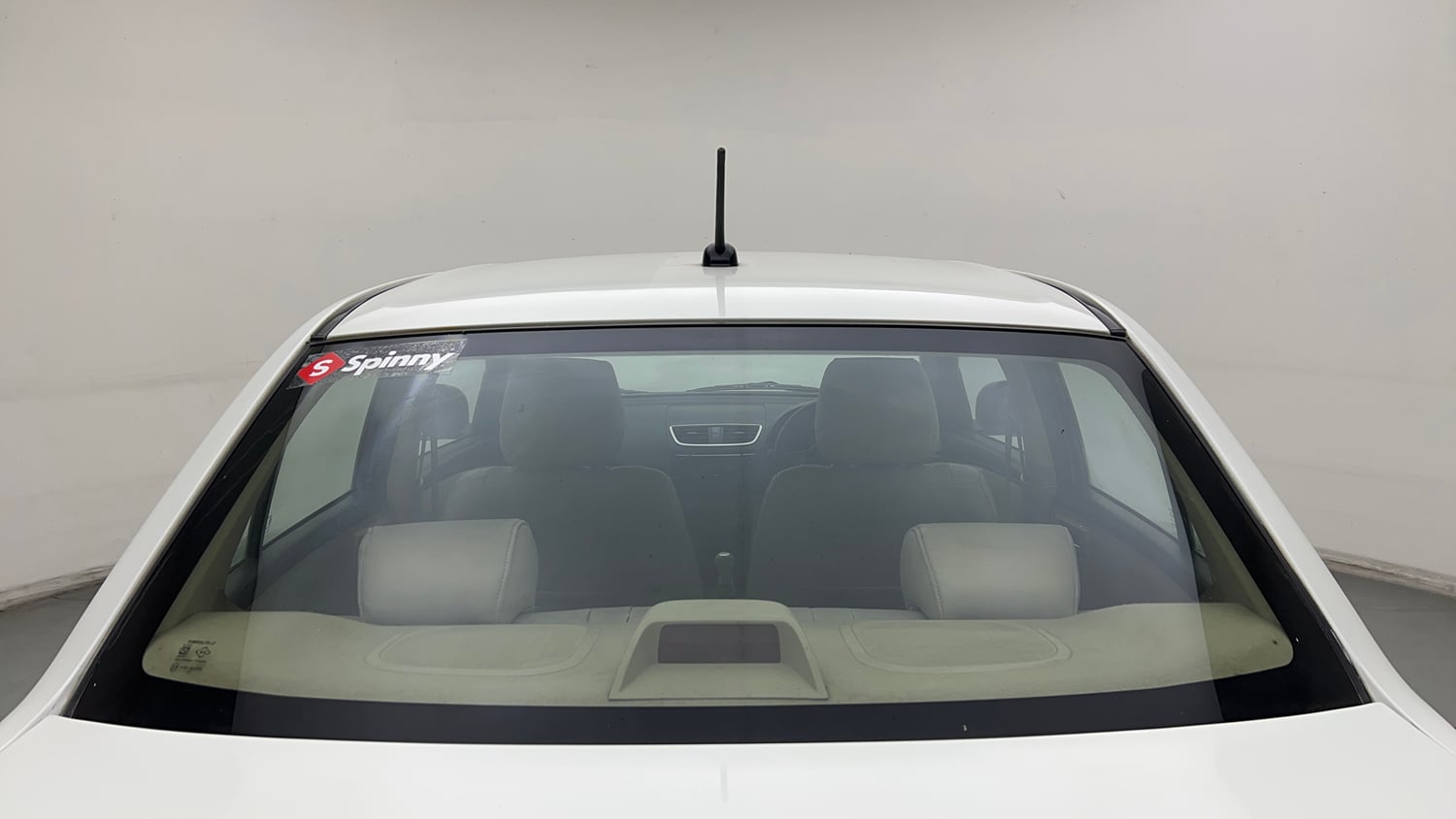 Used 2013 Maruti Suzuki Swift Dzire VXI Petrol Manual exterior BACK WINDSHIELD VIEW