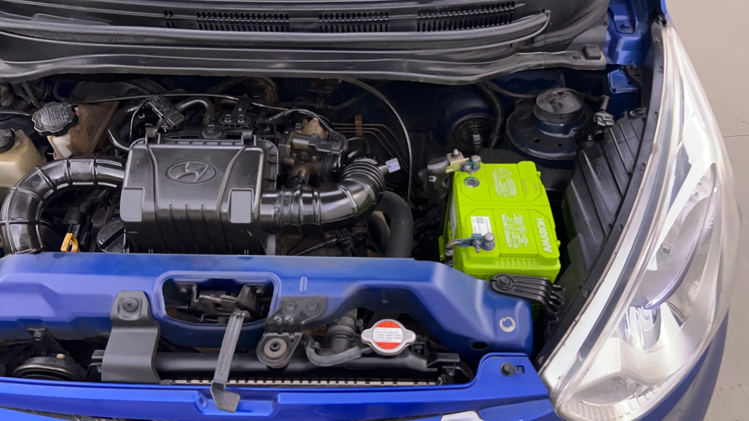 Used 2014 Hyundai Eon Magna + Petrol Manual engine ENGINE LEFT SIDE VIEW