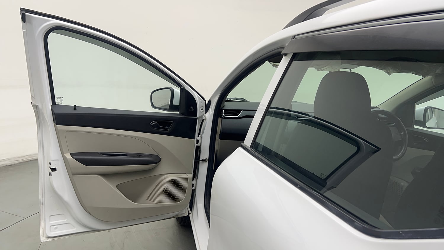 Used 2020 Renault Triber RXL Petrol Manual interior LEFT FRONT DOOR OPEN VIEW