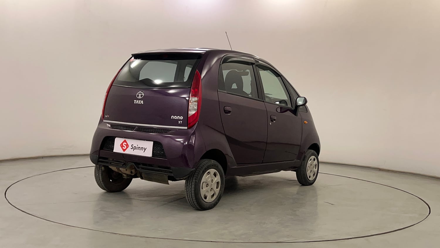 Used 2015 Tata Nano Twist XT Petrol Manual exterior RIGHT REAR CORNER VIEW