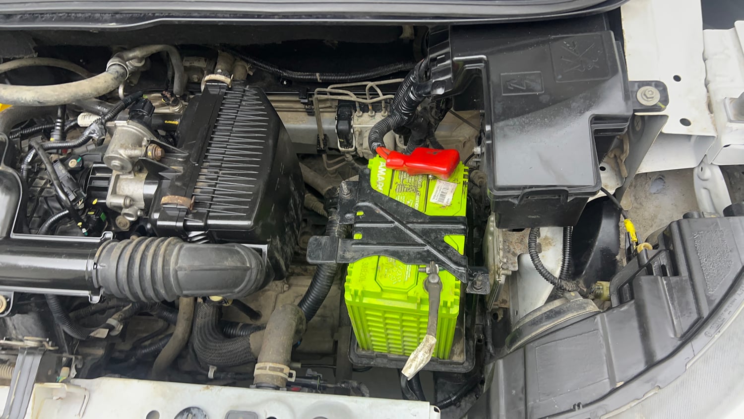 Used 2020 Renault Triber RXL Petrol Manual engine ENGINE LEFT SIDE VIEW