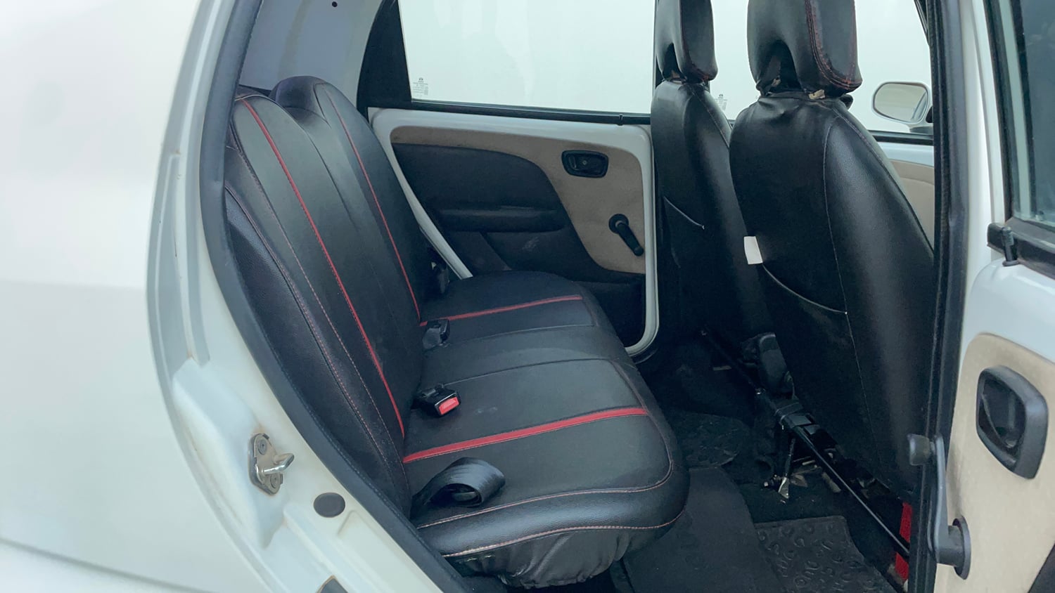 Used 2012 Tata Nano LX Petrol Manual interior RIGHT SIDE REAR DOOR CABIN VIEW