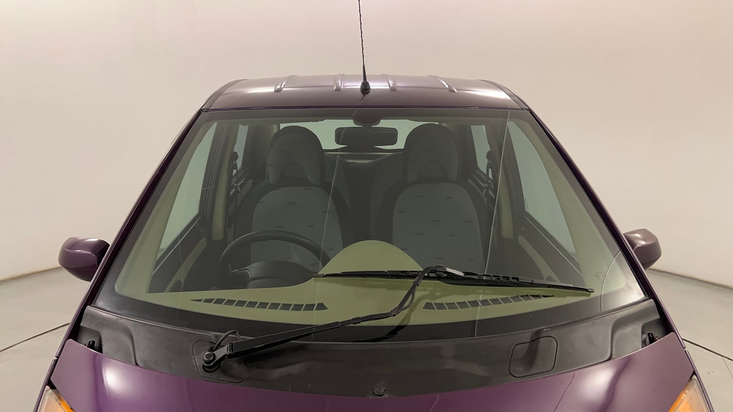 Used 2015 Tata Nano Twist XT Petrol Manual exterior FRONT WINDSHIELD VIEW
