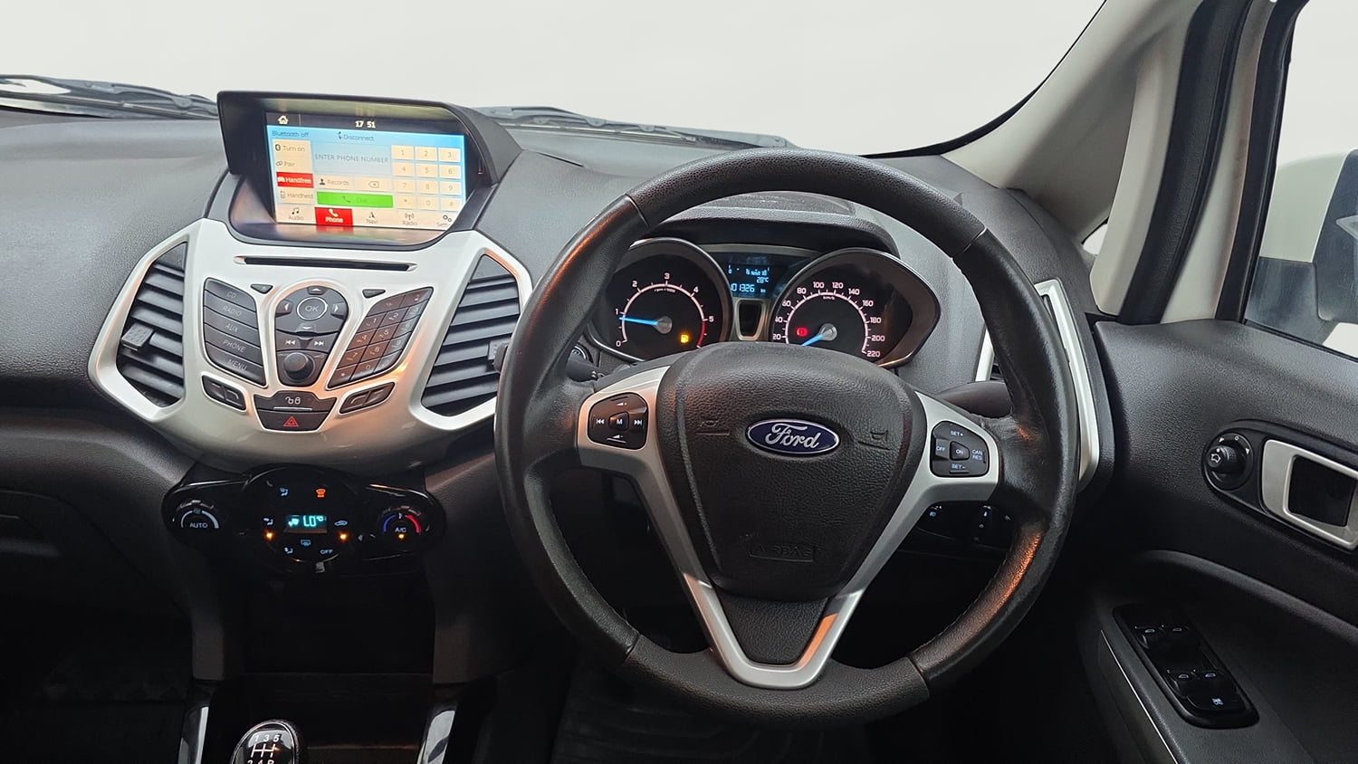 Used 2017 Ford EcoSport Titanium 1.5L TDCi Diesel Manual interior STEERING VIEW
