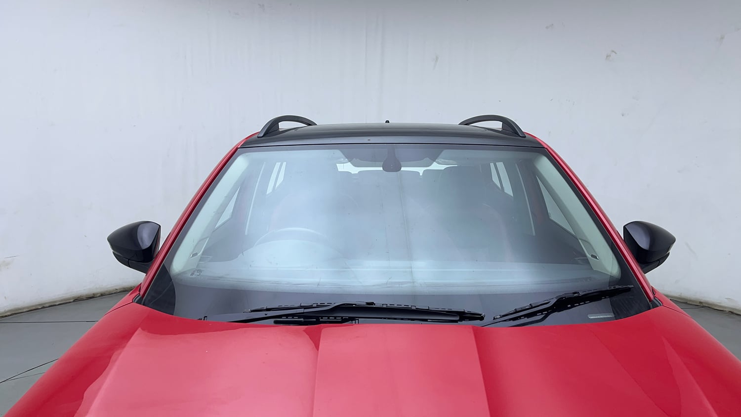 Used 2023 Skoda Kushaq Monte Carlo 1.5L TSI MT Petrol Manual exterior FRONT WINDSHIELD VIEW