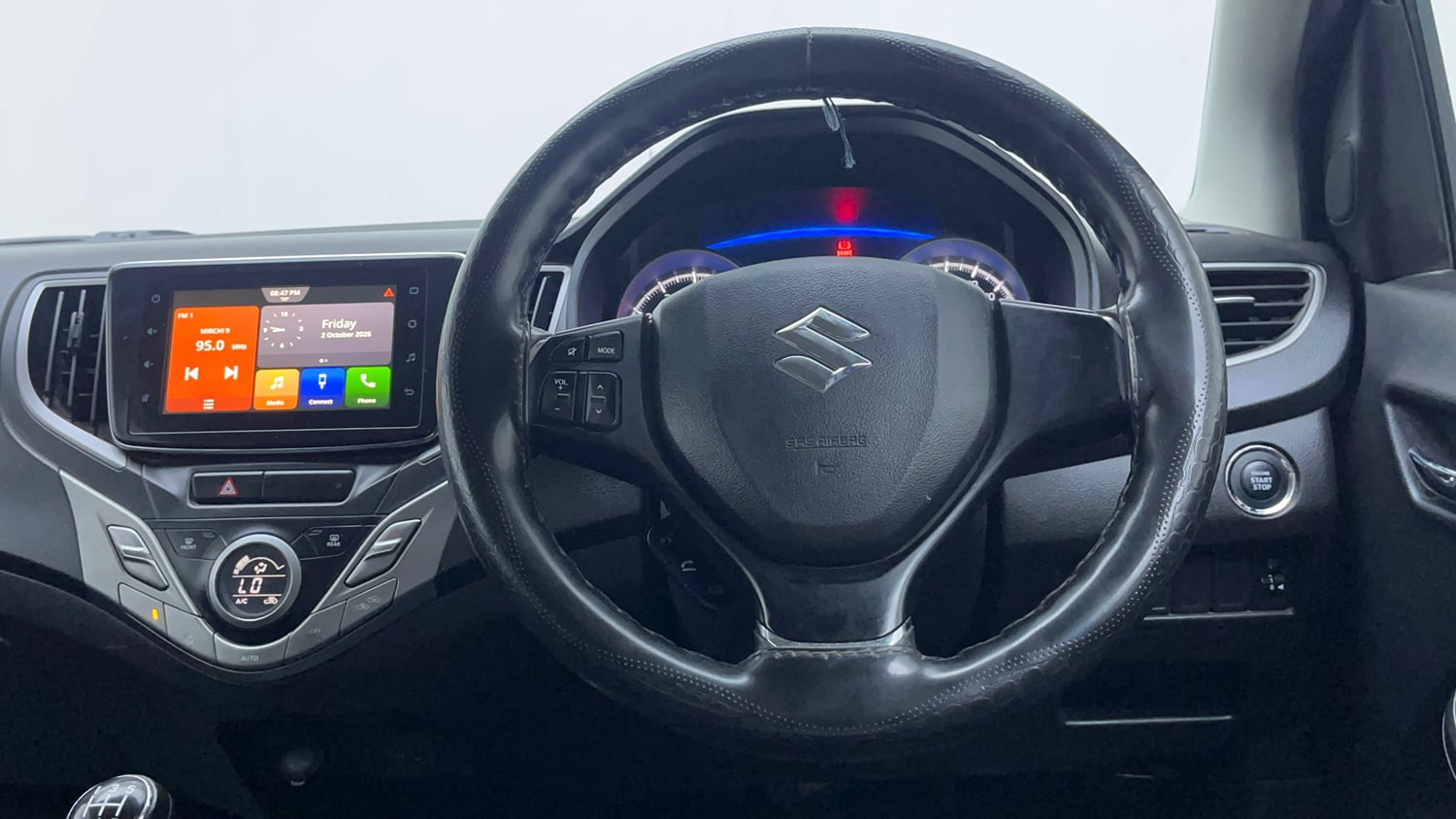 Used 2021 Maruti Suzuki Baleno Zeta Petrol Manual interior STEERING VIEW