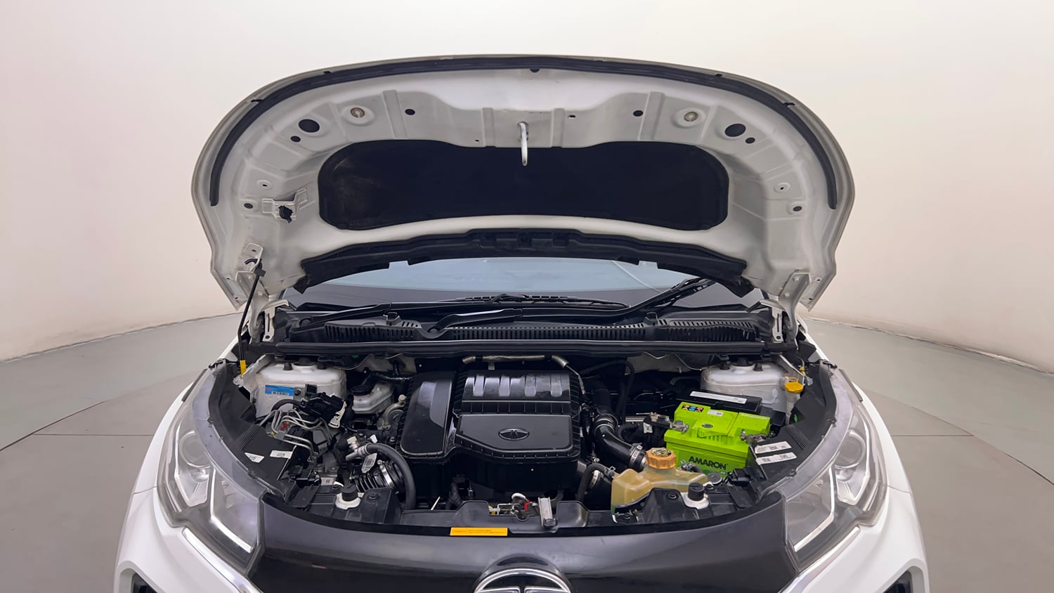 Used 2023 Tata Nexon XM Diesel Diesel Manual engine ENGINE & BONNET OPEN FRONT VIEW
