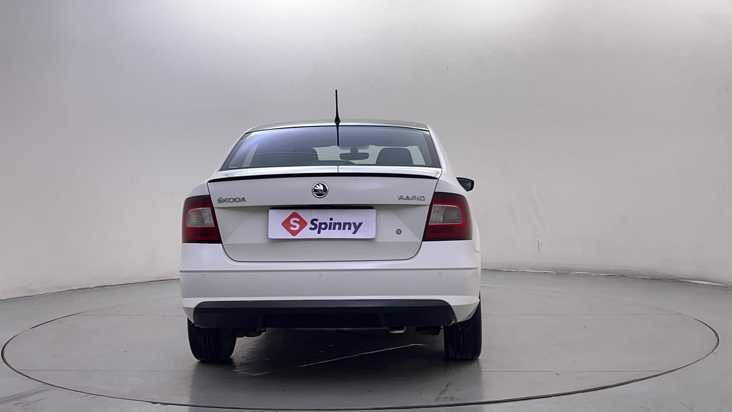 Used 2018 Skoda Rapid Style 1.6 MPI AT Petrol Automatic exterior BACK VIEW