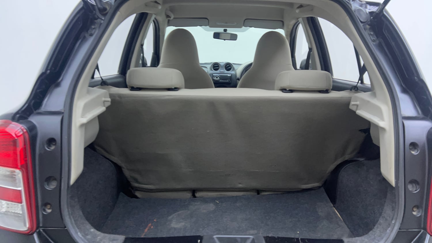 Used 2014 Nissan Micra Active XL Petrol Manual interior DICKY INSIDE VIEW