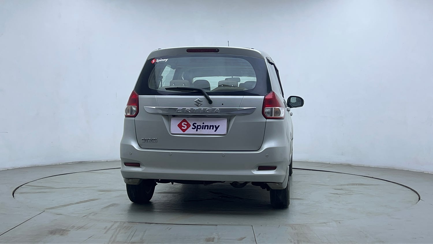 Used 2018 Maruti Suzuki Ertiga ZXI+ Petrol Manual exterior LEFT REAR CORNER VIEW
