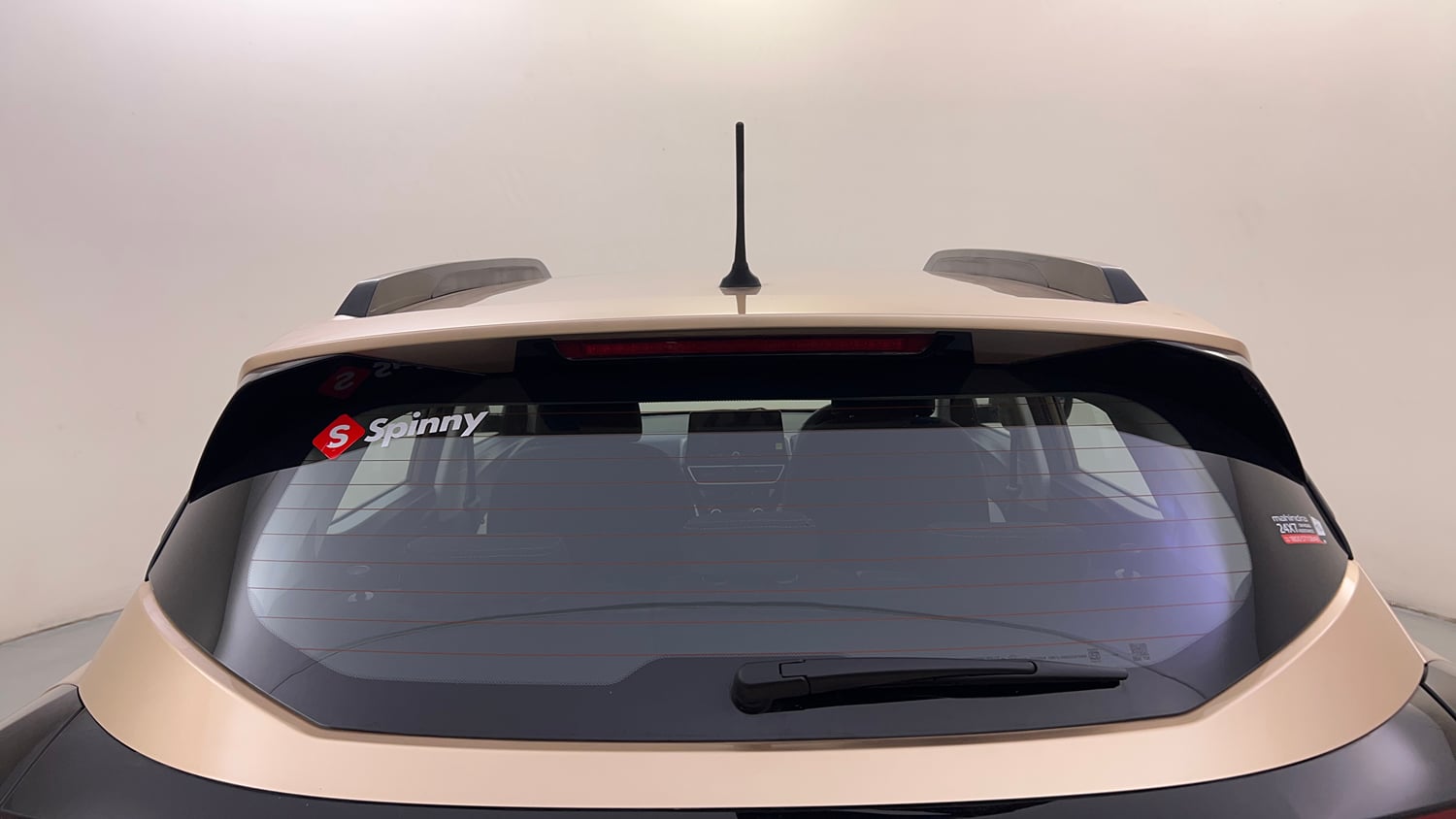 Used 2026 Mahindra XUV 3XO AX5 1.2 Petrol AT Petrol Automatic exterior BACK WINDSHIELD VIEW