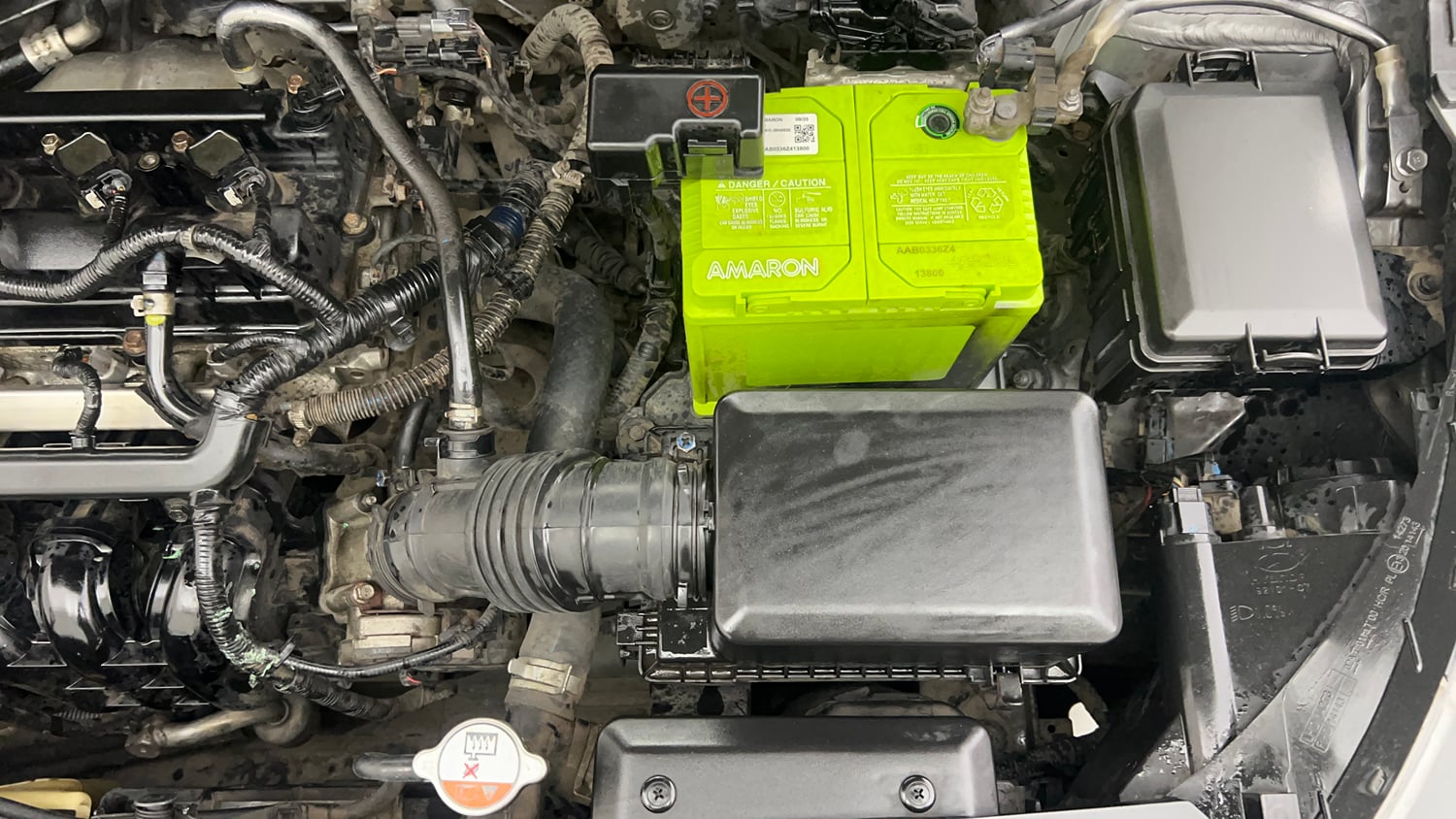 Used 2018 Hyundai Elite i20 Asta 1.2 Petrol Manual engine ENGINE LEFT SIDE VIEW