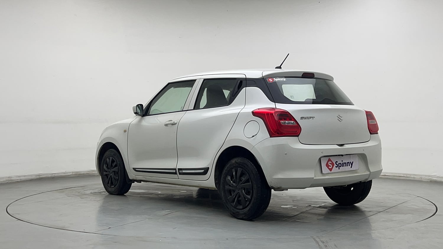 Used 2019 Maruti Suzuki Swift LXi Petrol Manual exterior LEFT REAR CORNER VIEW