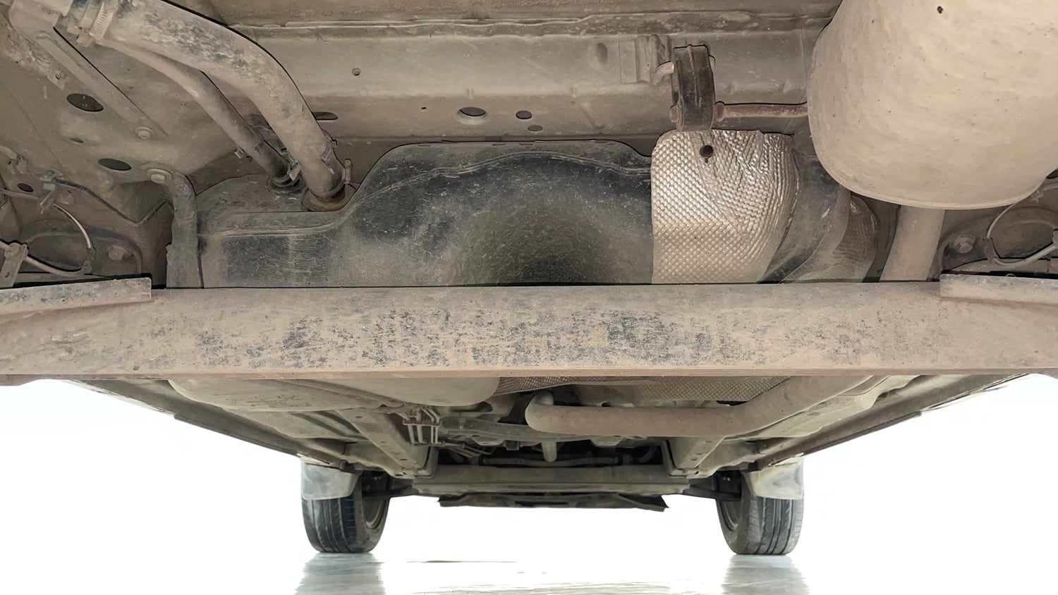 Used 2016 Ford EcoSport Titanium 1.5L TDCi Diesel Manual extra REAR UNDERBODY VIEW (TAKEN FROM REAR)