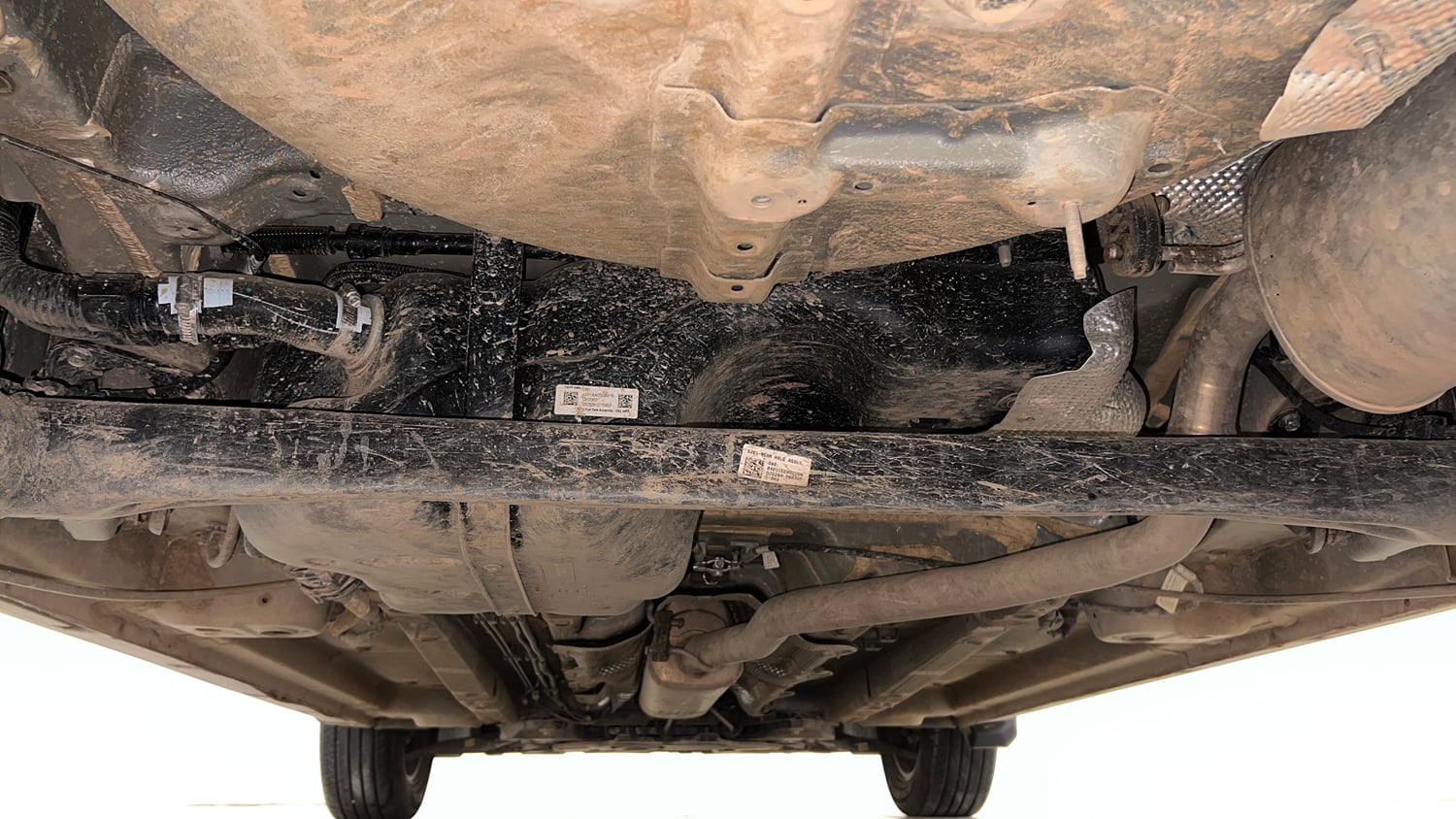 Used 2026 Mahindra XUV 3XO AX5 1.2 Petrol AT Petrol Automatic extra REAR UNDERBODY VIEW (TAKEN FROM REAR)