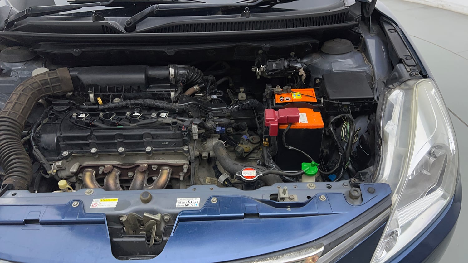 Used 2018 Maruti Suzuki Baleno Delta 1.2 Petrol Manual engine ENGINE LEFT SIDE VIEW